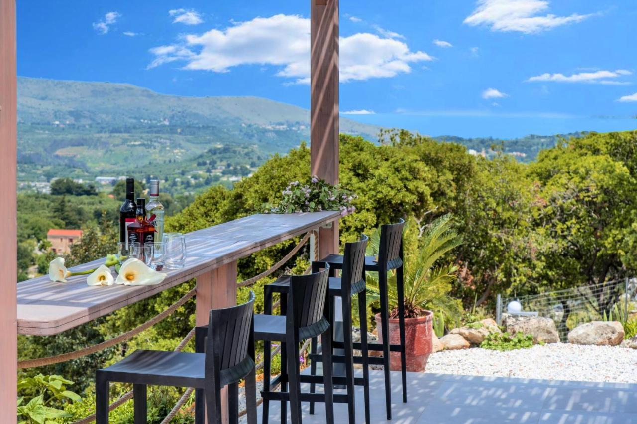 Villa Vardis Heated Pool Vryses 외부 사진