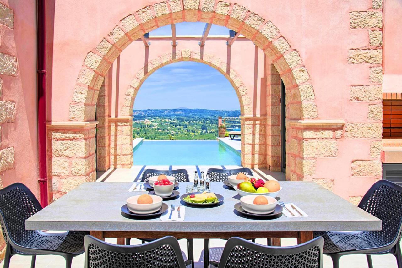 Villa Vardis Heated Pool Vryses 외부 사진