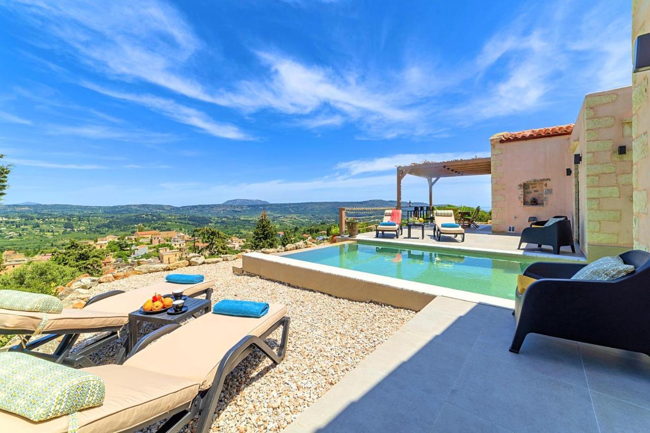 Villa Vardis Heated Pool Vryses 외부 사진