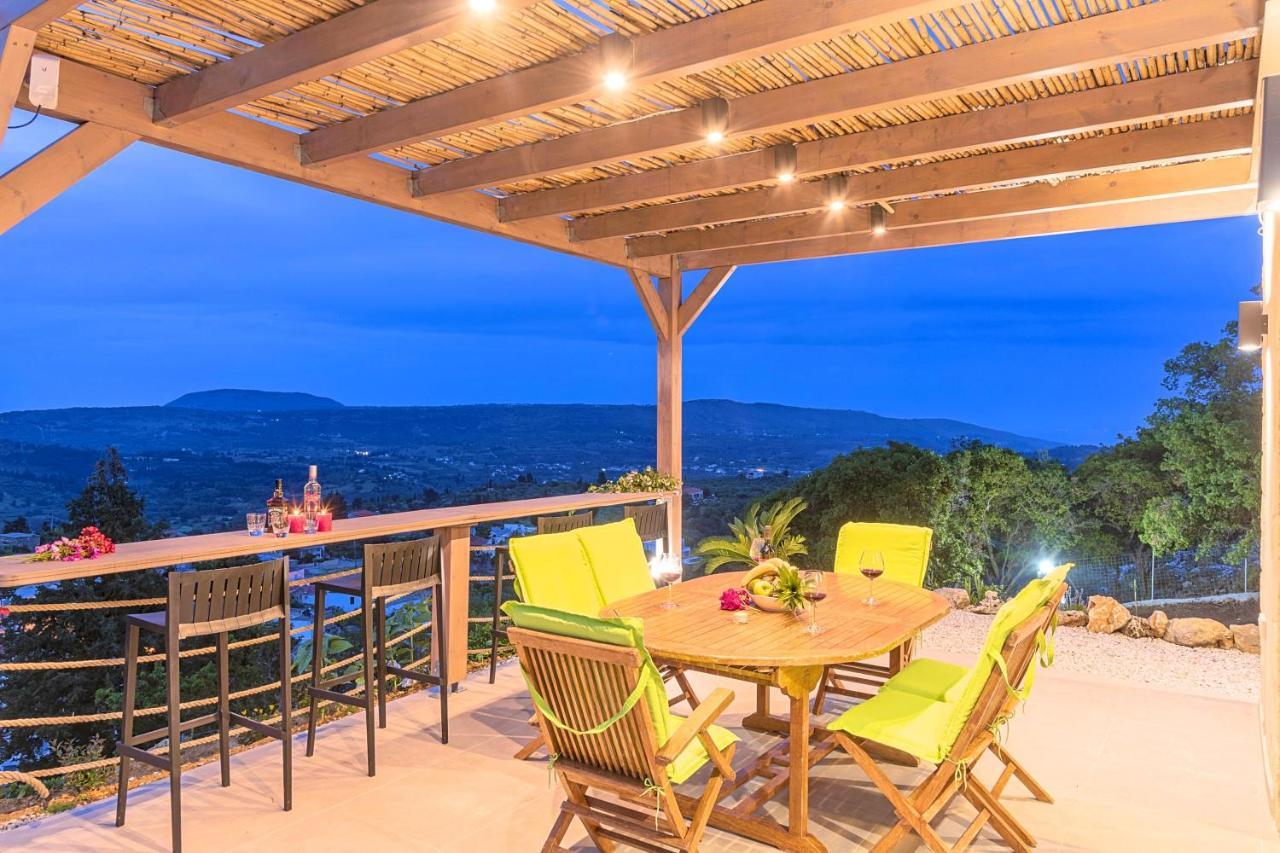 Villa Vardis Heated Pool Vryses 외부 사진